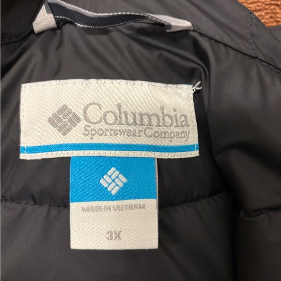 Black Columbia puffer coat - Picture 2 of 4